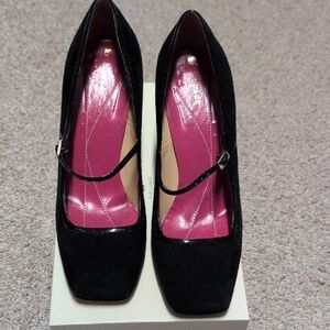 Kate Spade - Trilby Heel - Elegant Black Mary Jane Heels